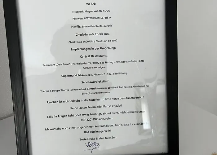 Appartementshaus Vlora 公寓 巴特法兴格